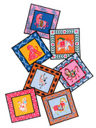 Dekoratif Pembe At Desenli Kokteyl Peçete