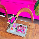 Flower Festival Pembe Kokteyl Peçete ( 2 Adet )