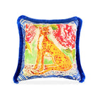 Dekoratif Leopar Desenli Kadife Kırlent Kılıfı ( 45 cm x 45 cm )