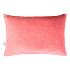 Dekoratif Leopar Desenli Pembe Kadife Kırlent Kılıfı 35 x 50 cm