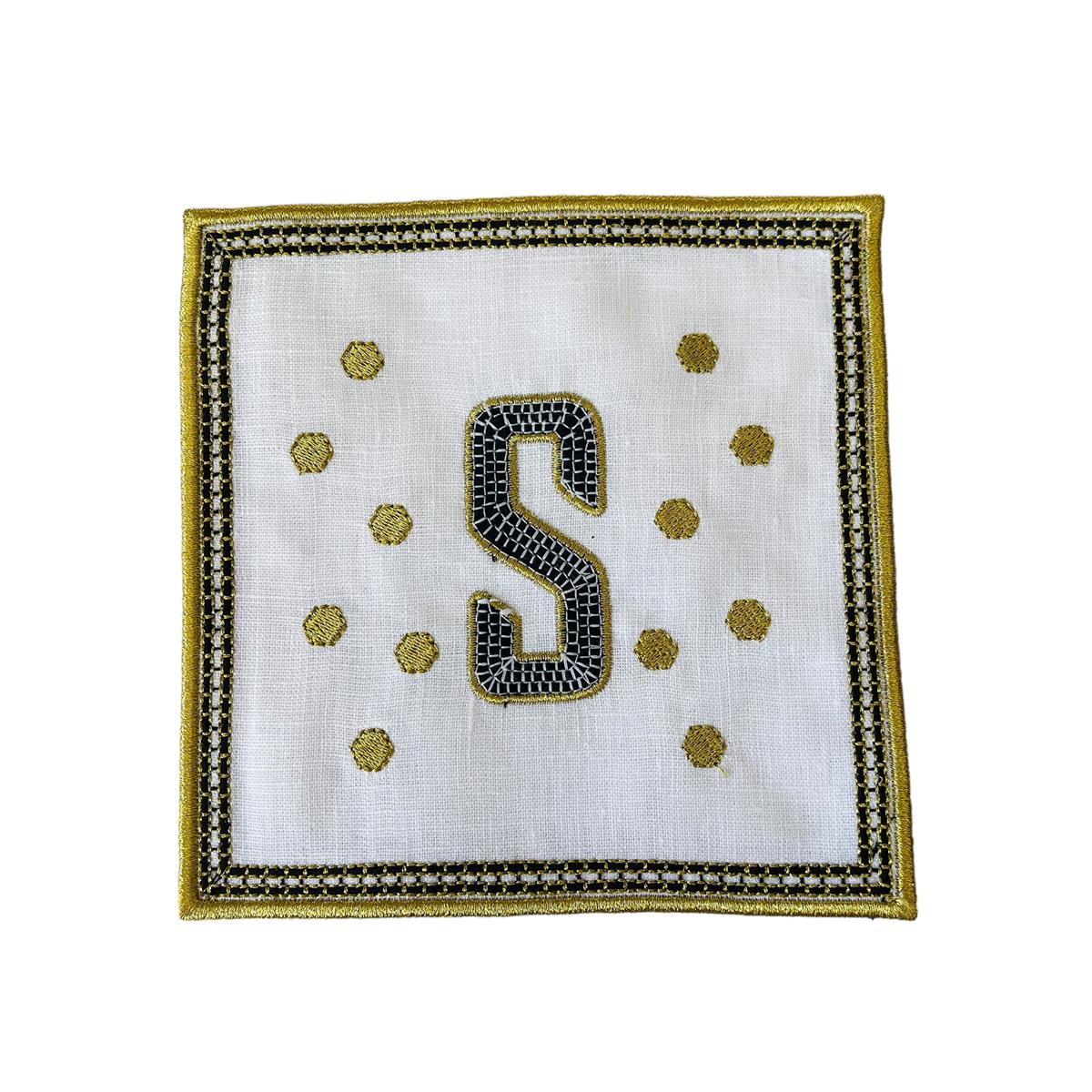 Tiled Margot S Harf Kokteyl Peçete ( 1 Adet )