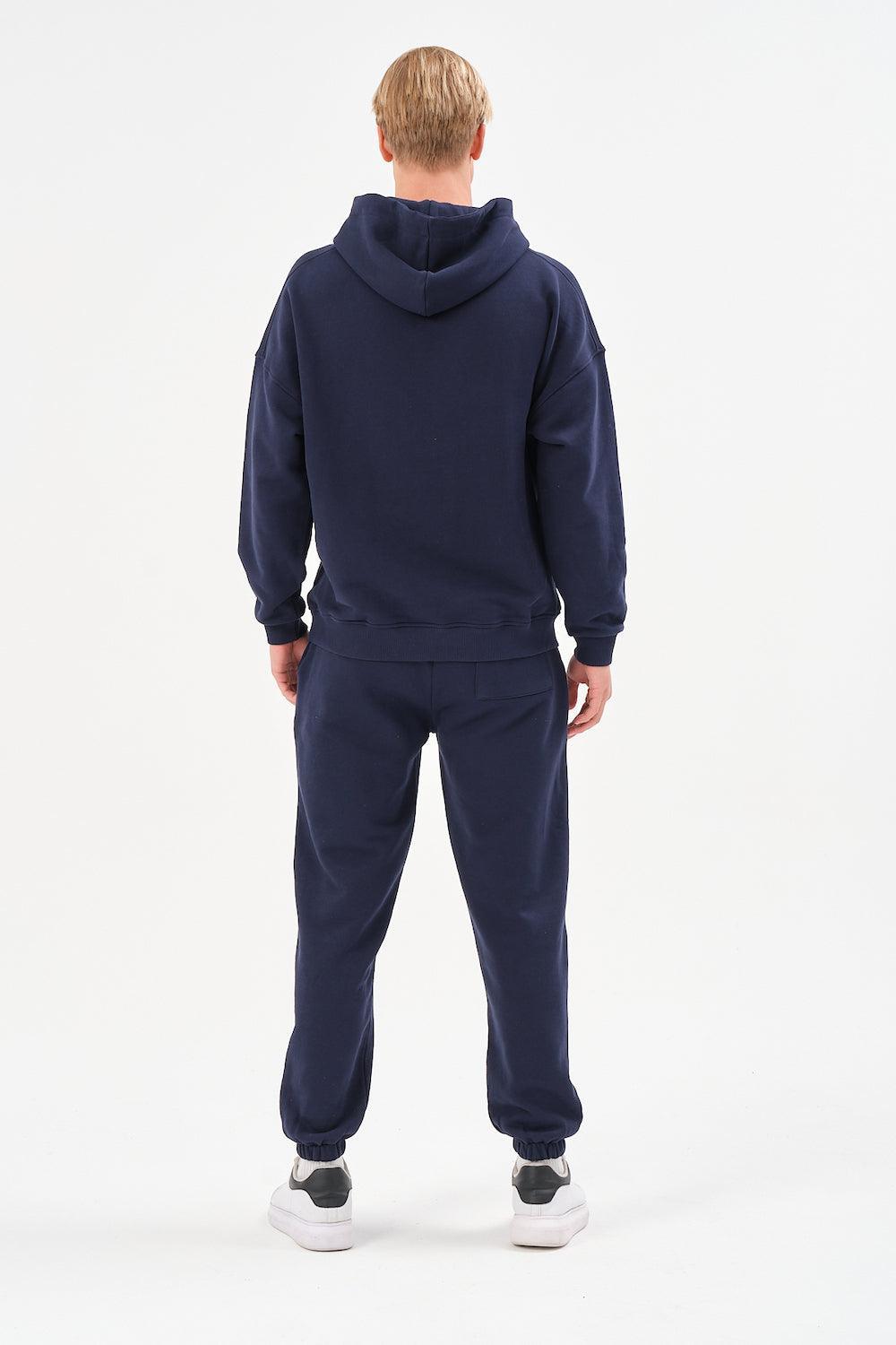 Gennaro-Oversize Jogger - Lacivert-Eşofman-3-milagron.live