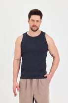 Gennaro-Ribbed Tank Top Atlet-Atlet-1-milagron.live