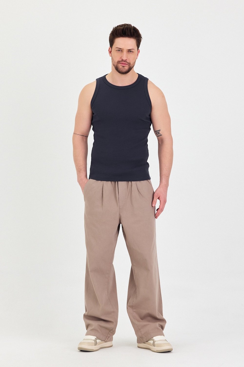 Gennaro-Ribbed Tank Top Atlet-Atlet-2-milagron.live