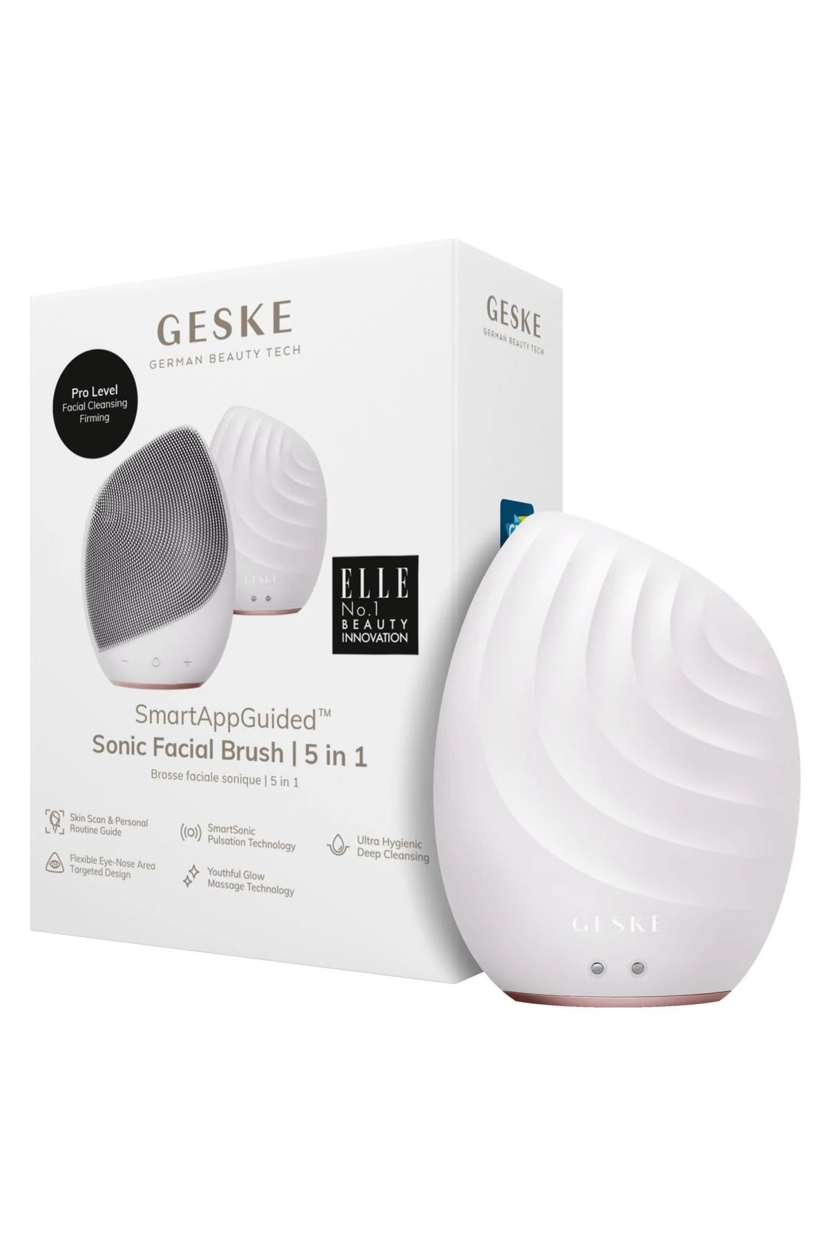 Geske-Mikro Akım Termal Yüz Temizleme Ve Cilt Sıkılaştırıcı Cihaz | Sonic Thermo Facial Brush Face Lifter-Cilt Bakım Aletleri-22-milagron.live