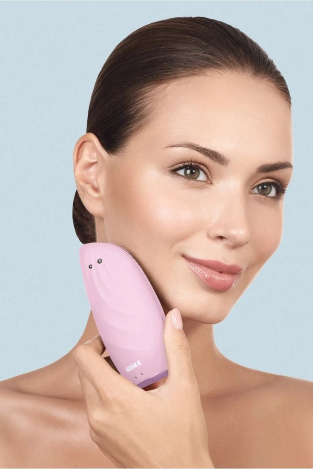 Geske-Mikro Akım Termal Yüz Temizleme Ve Cilt Sıkılaştırıcı Cihaz | Sonic Thermo Facial Brush Face Lifter-Cilt Bakım Aletleri-4-milagron.live