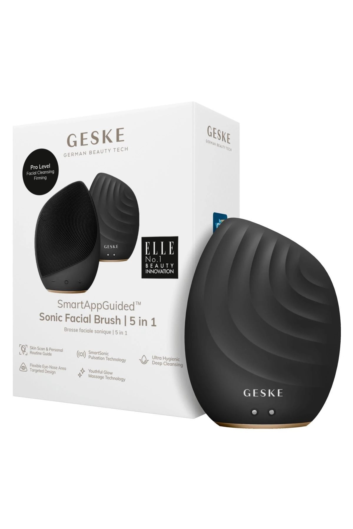 Geske-Mikro Akım Termal Yüz Temizleme Ve Cilt Sıkılaştırıcı Cihaz | Sonic Thermo Facial Brush Face Lifter-Cilt Bakım Aletleri-8-milagron.live