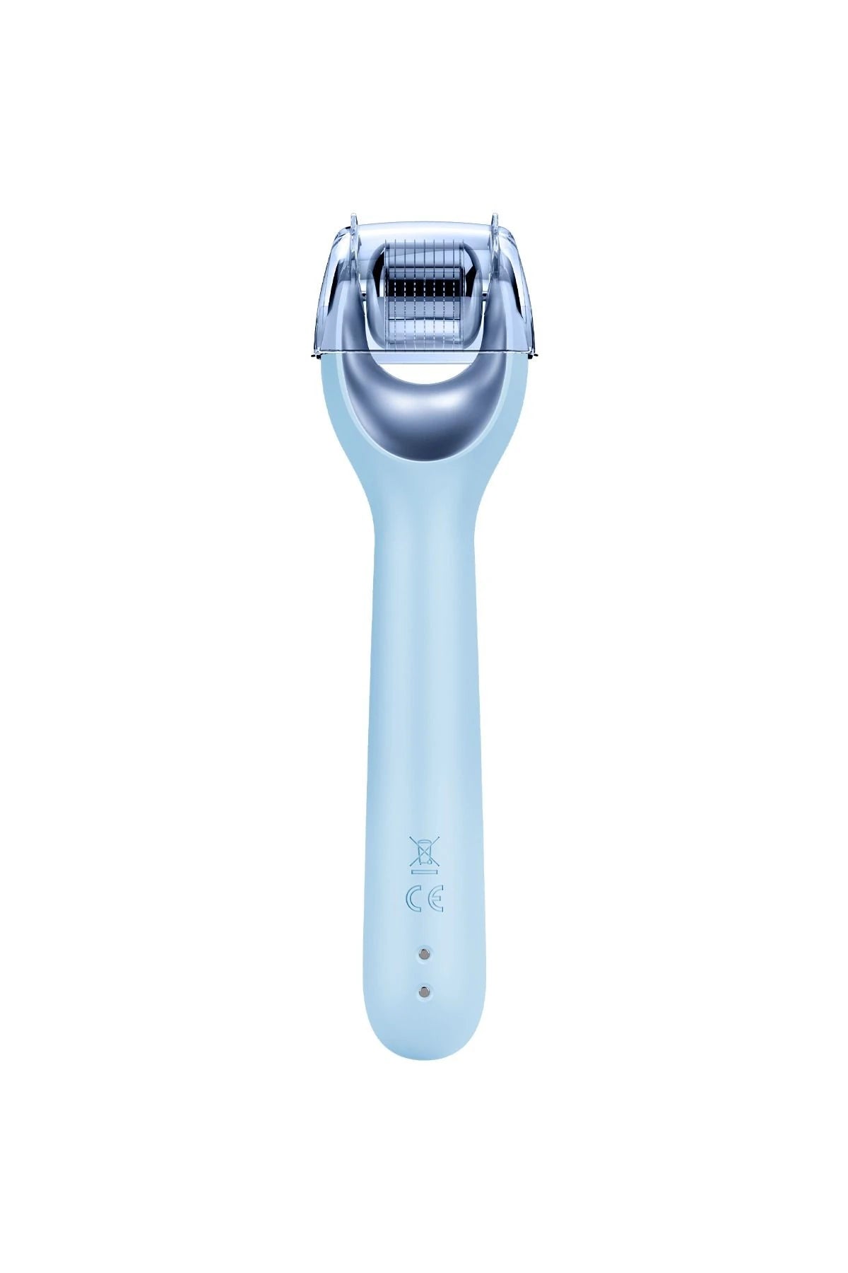 Geske-Mikro İğneli, Buz Başlığı, Pembe Kuvars Başlıklı Dermaroller Cihaz | Micro Needle Face Roller-Cilt Bakım Aletleri-34-milagron.live