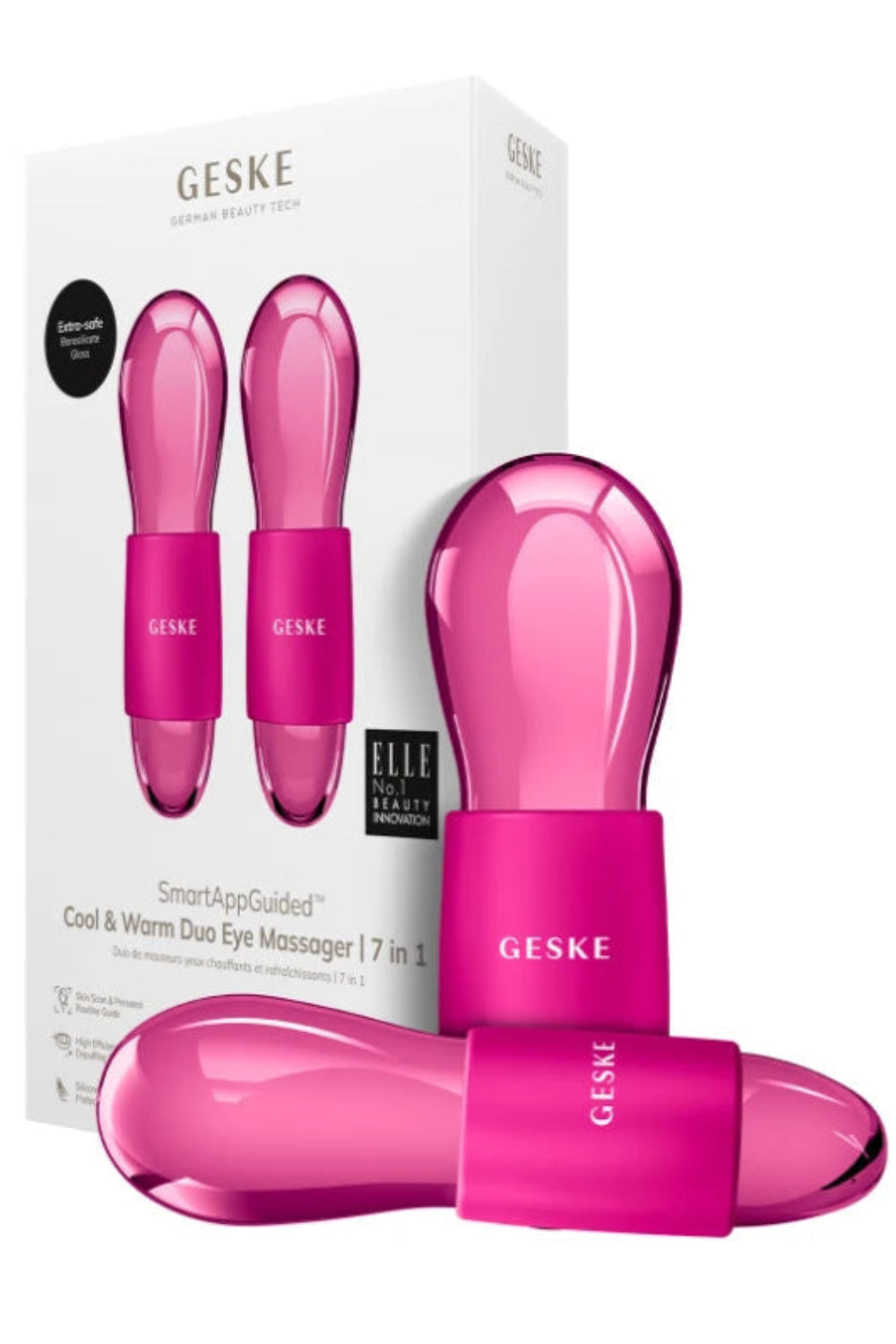 Geske-Sıcak Ve Soğuk Göz Ve Yüz Masaj Aleti | Cool & Warm Duo Eye Massager-Cilt Bakım Aletleri-1-milagron.live