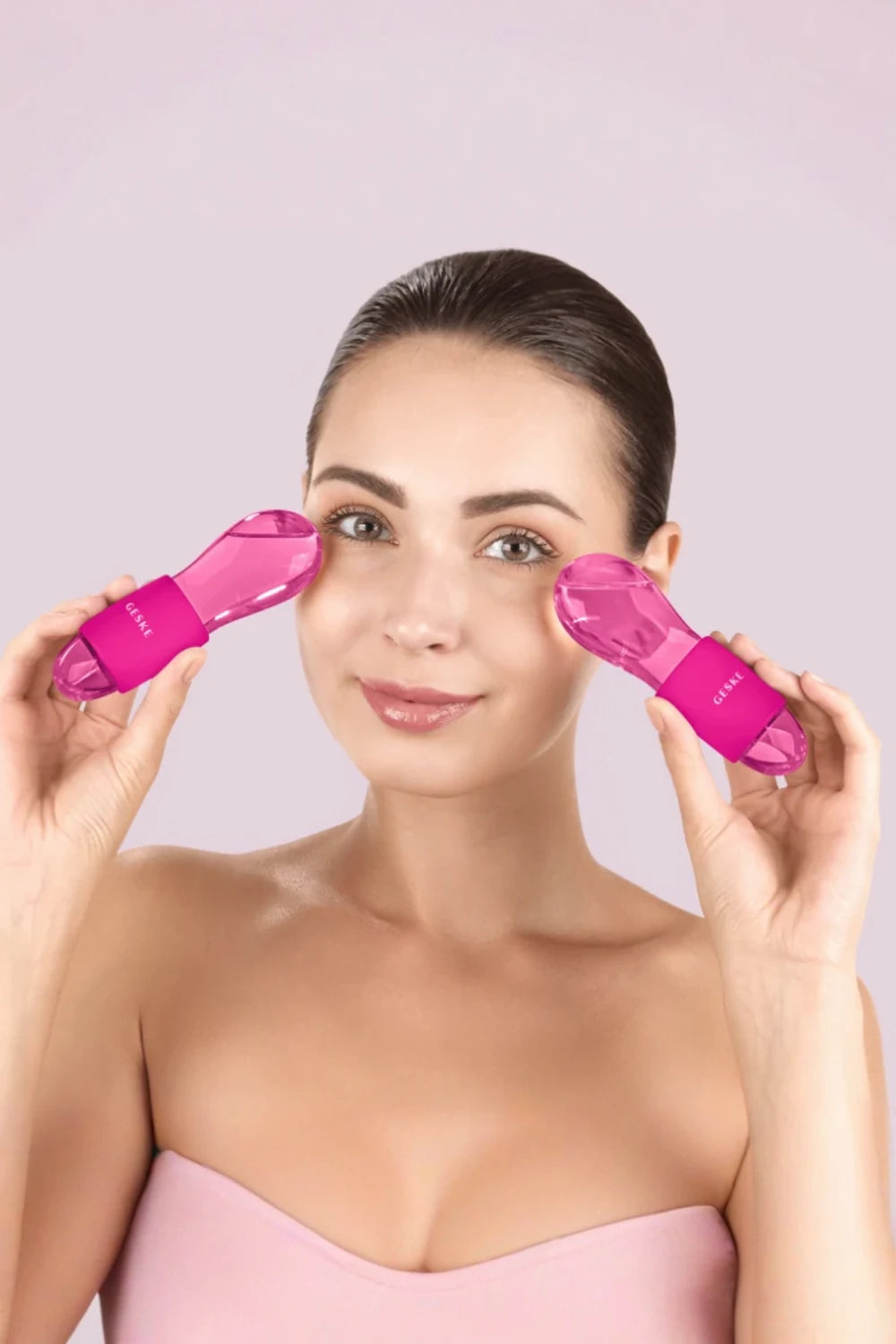 Geske-Sıcak Ve Soğuk Göz Ve Yüz Masaj Aleti | Cool & Warm Duo Eye Massager-Cilt Bakım Aletleri-4-milagron.live