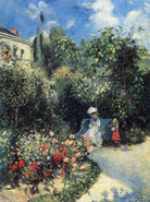 Camille Pissarro - Pontoise’Te Mathurins Bahçesinde