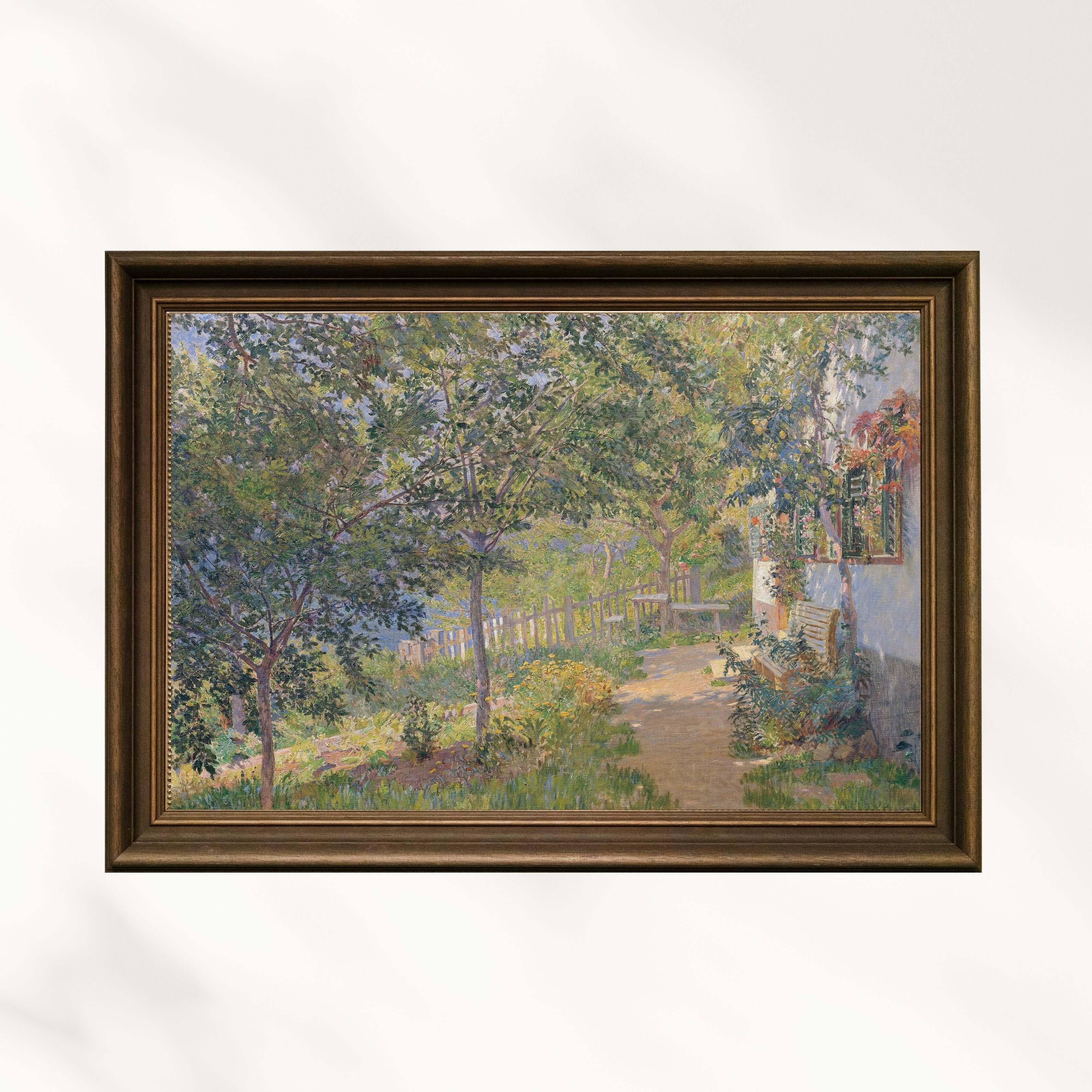 Carl Max Müller - Mattsee’Den Bir Motif