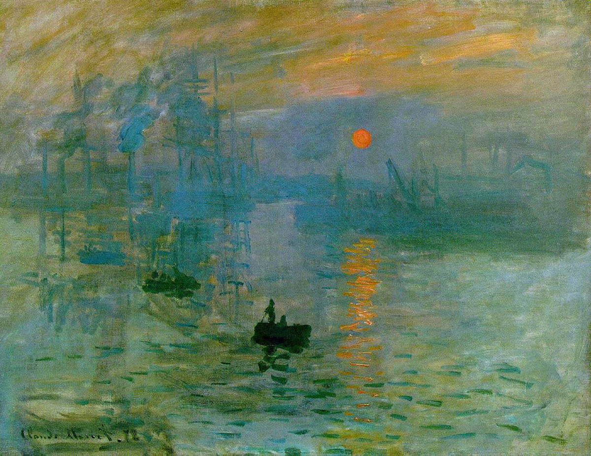 Claude Monet - İZlenim - Gün Doğumu