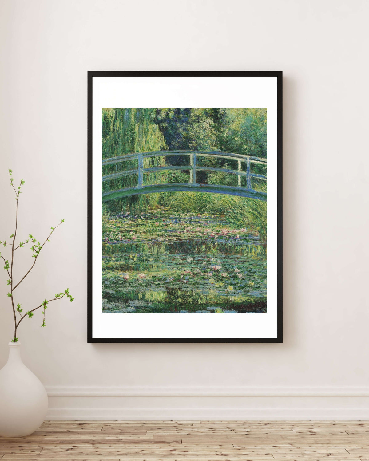 Claude Monet - Nilüferler Havuzu Ve Japon Köprüsü