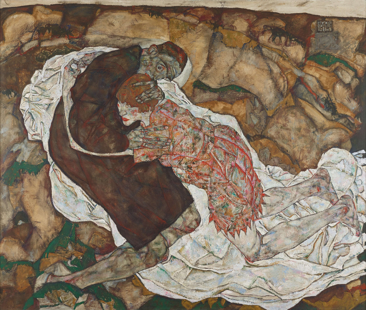 Egon Schiele - Ölüm Ve Kız