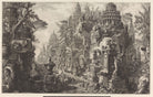 Giovanni Battista Piranesi - Via Appia Antica’Nın Hayali Tasviri