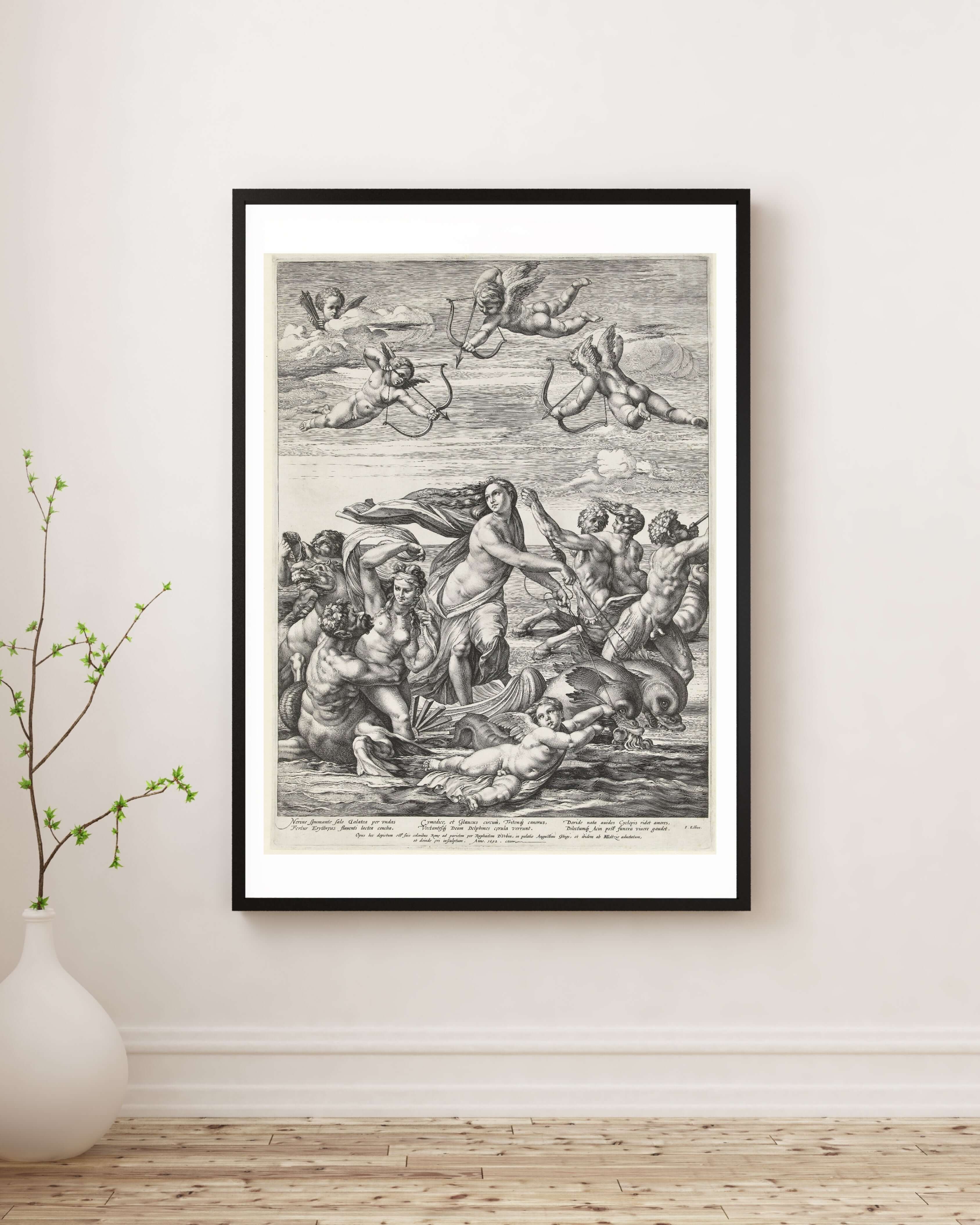 Hendrick Goltzius - Galatea'Nın Zaferi