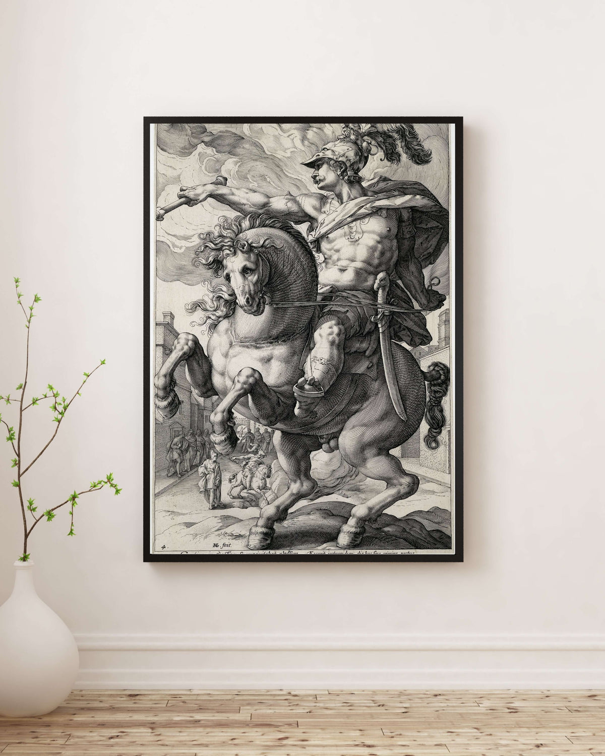 Hendrick Goltzius - Marcus Curtius