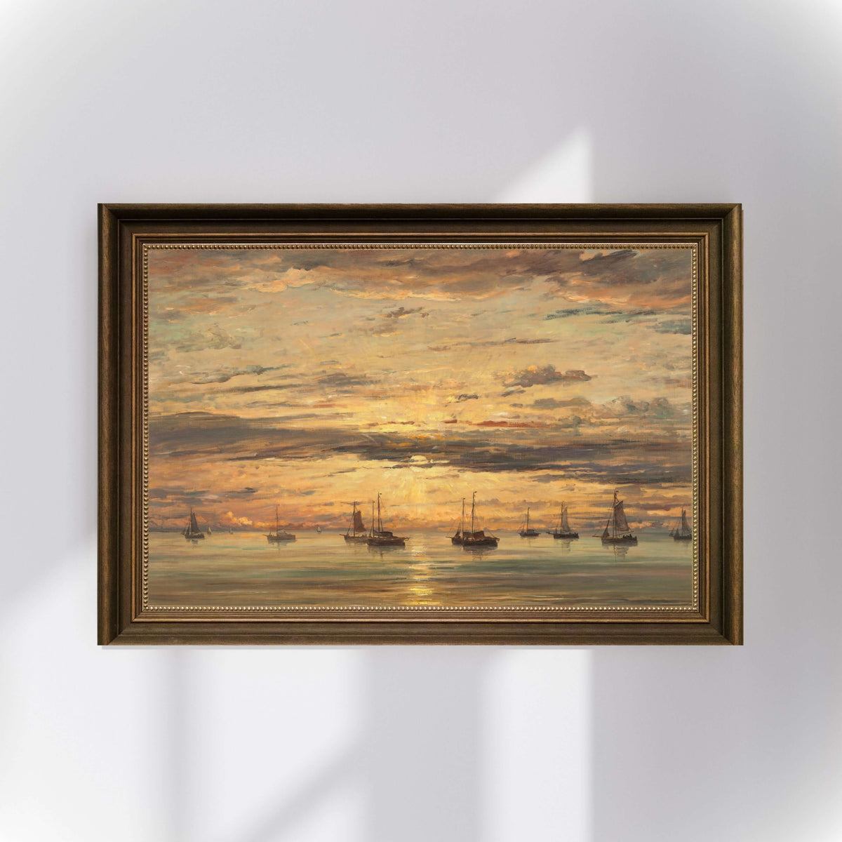Hendrik Willem Mesdag - Scheveningen’De Gün Batımı