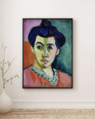 Henri Matisse - Madame Matisse’In Portresi Yeşil Çizgi