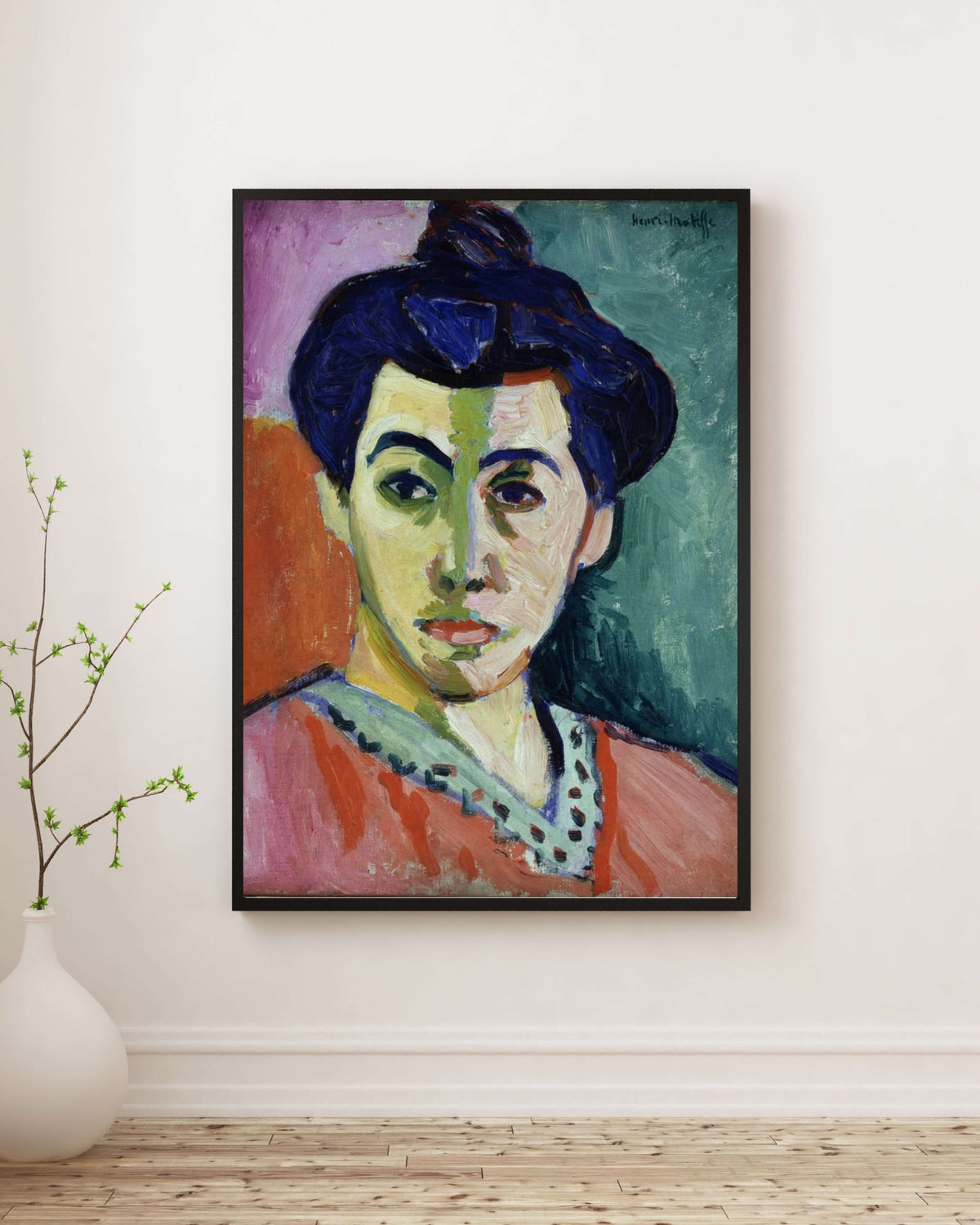 Henri Matisse - Madame Matisse’In Portresi Yeşil Çizgi