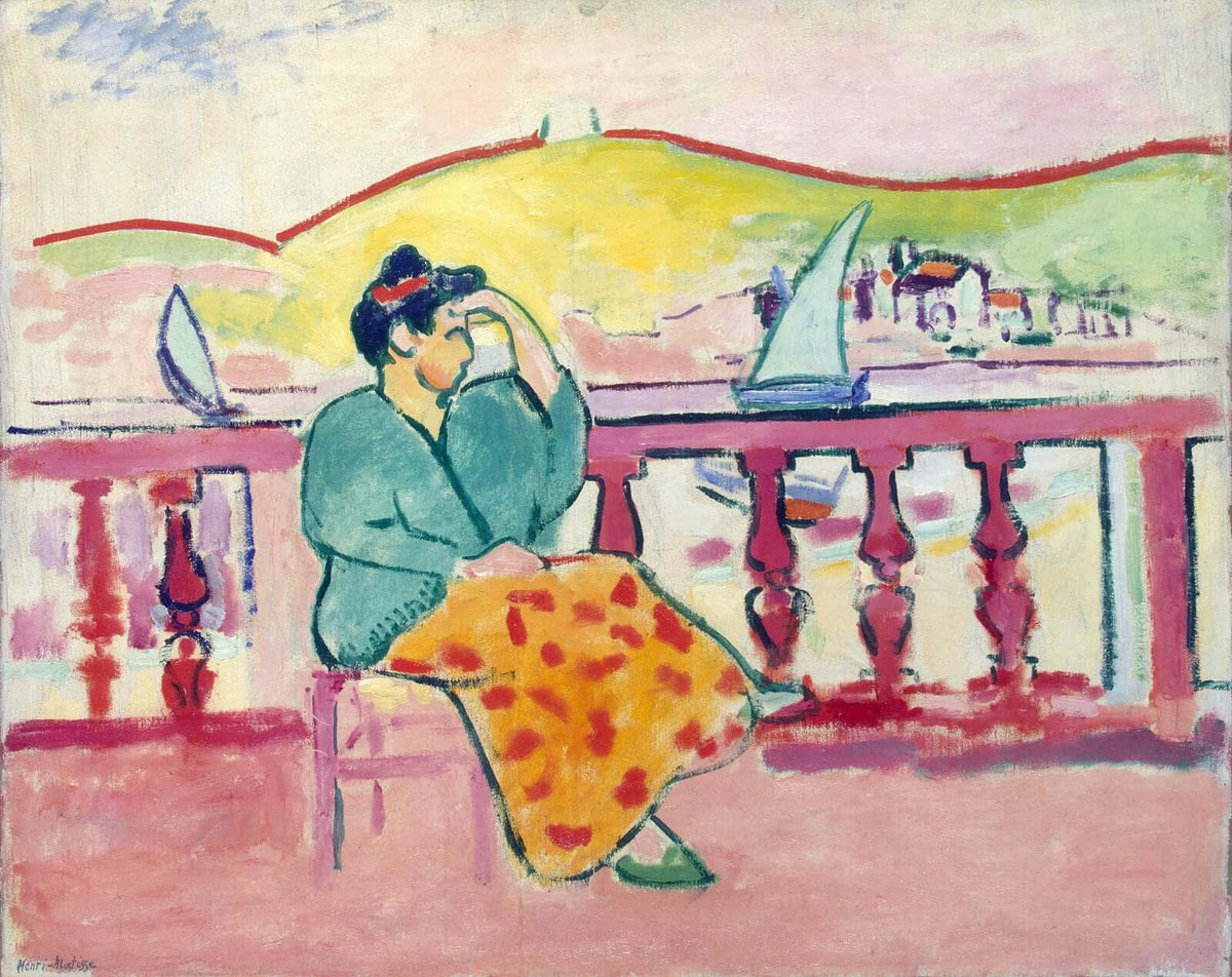 Henri Matisse - Terasta Kadın
