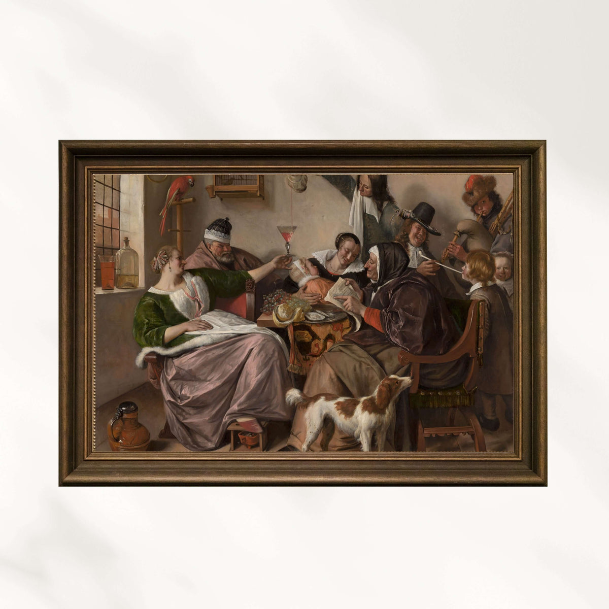 Jan Havicksz Steen - Yaşlılar Nasıl Şarkı Söylerse Gençler De Öyle Çalar