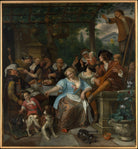 Jan Havicksz. Steen - Terastaki Şen İNsanlar