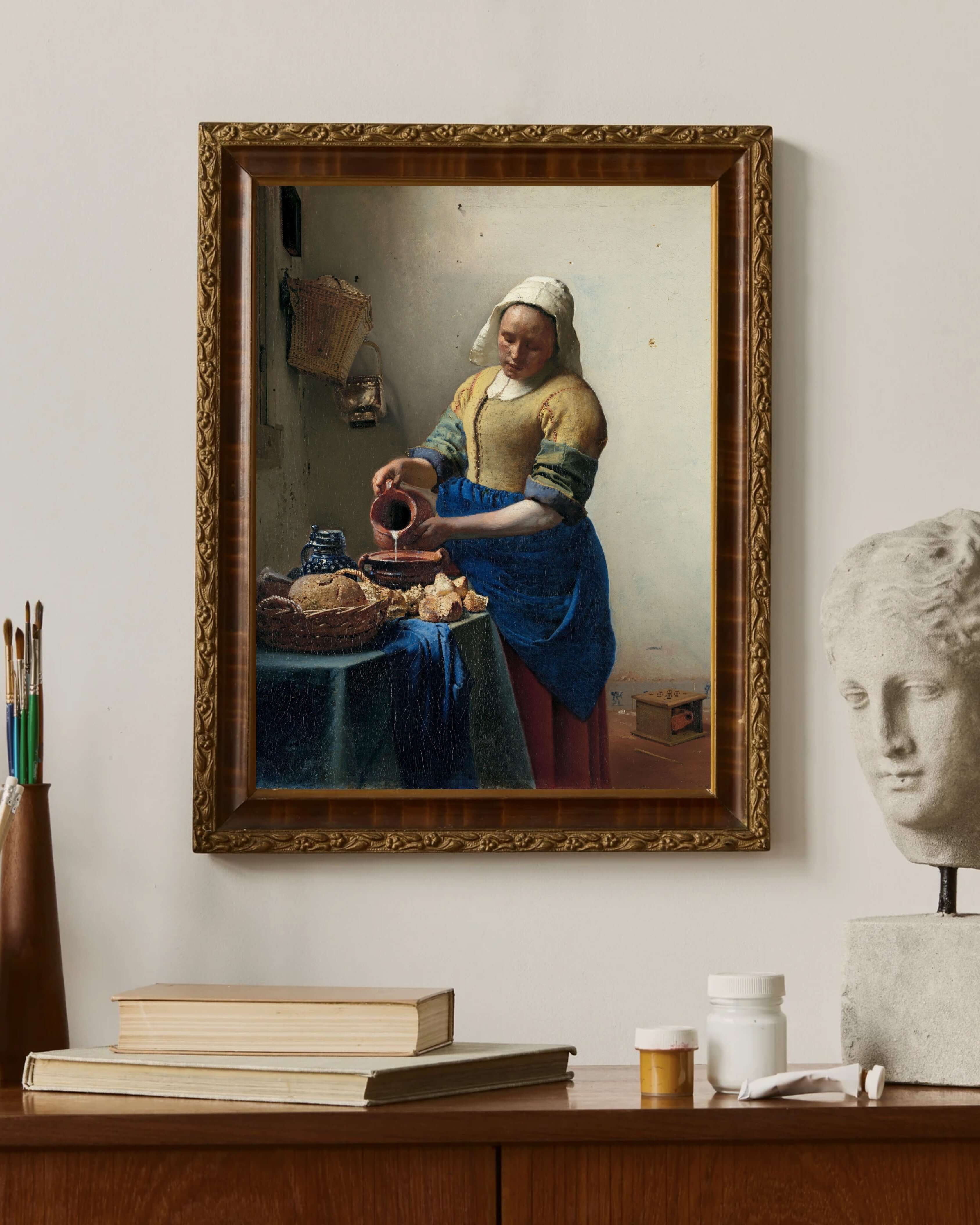 Johannes Vermeer - Sütçü Kız