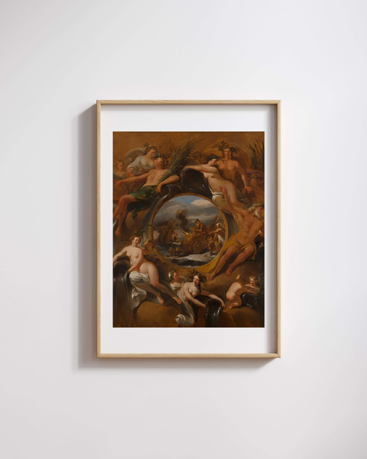 Nicolaes Pietersz Berchem - Kış Alegorisi