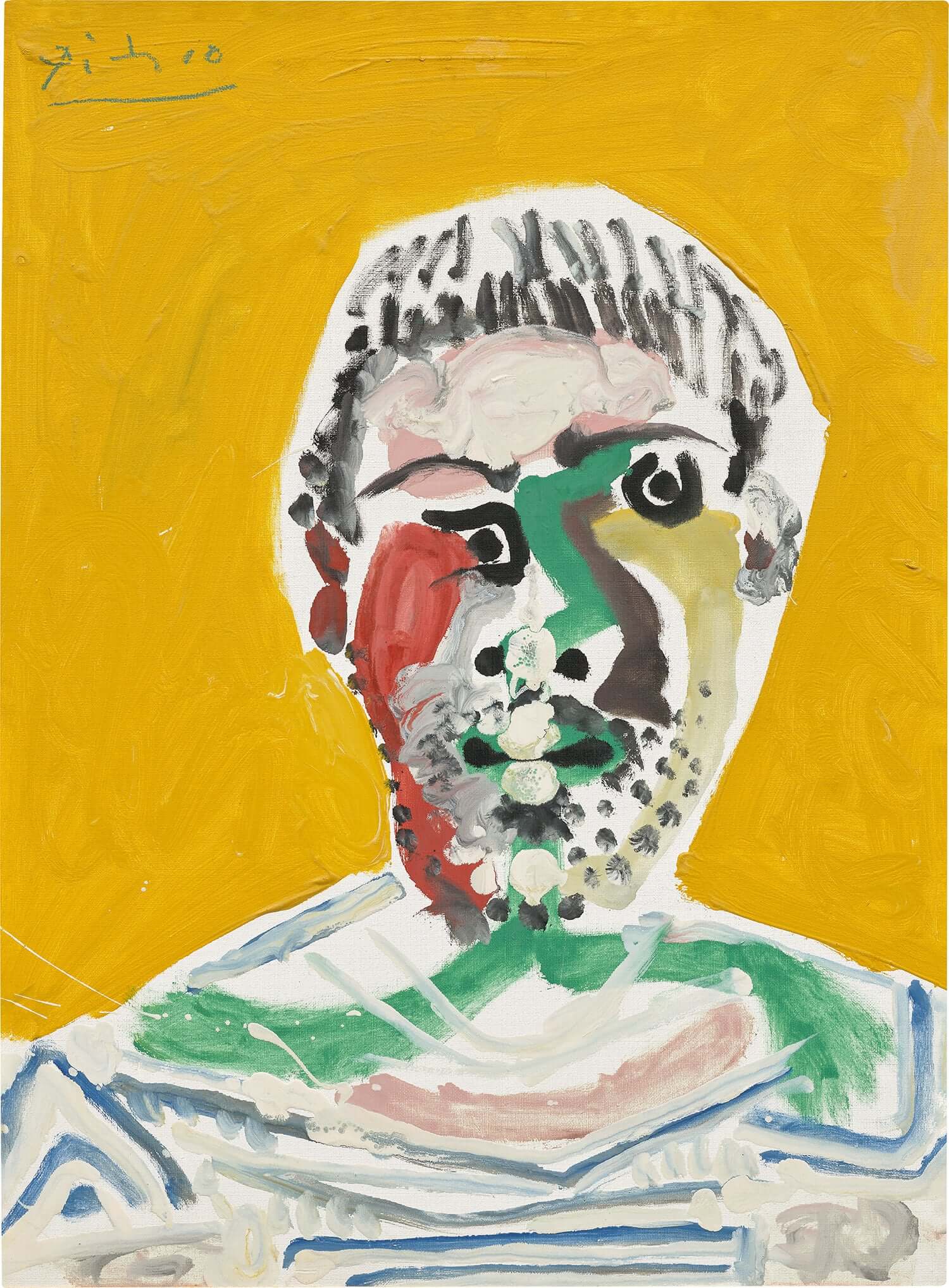 Pablo Picasso - Erkek Büstü