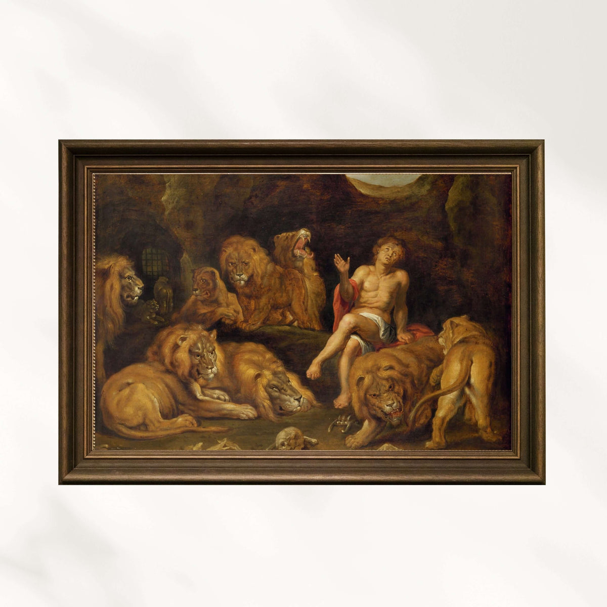 Peter Paul Rubens - Aslanların Çukurunda Daniel
