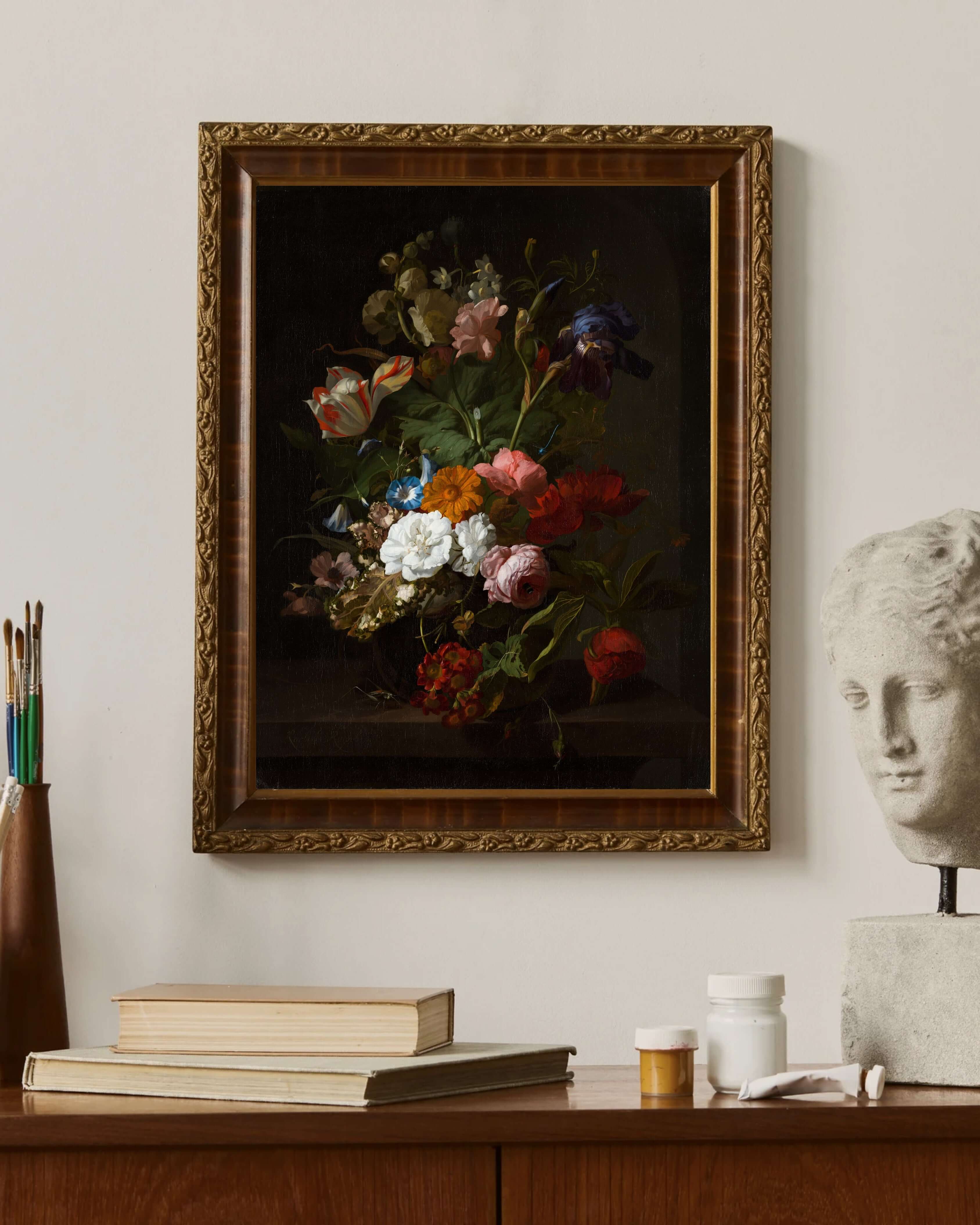 Rachel Ruysch - Vazoda Çiçekler
