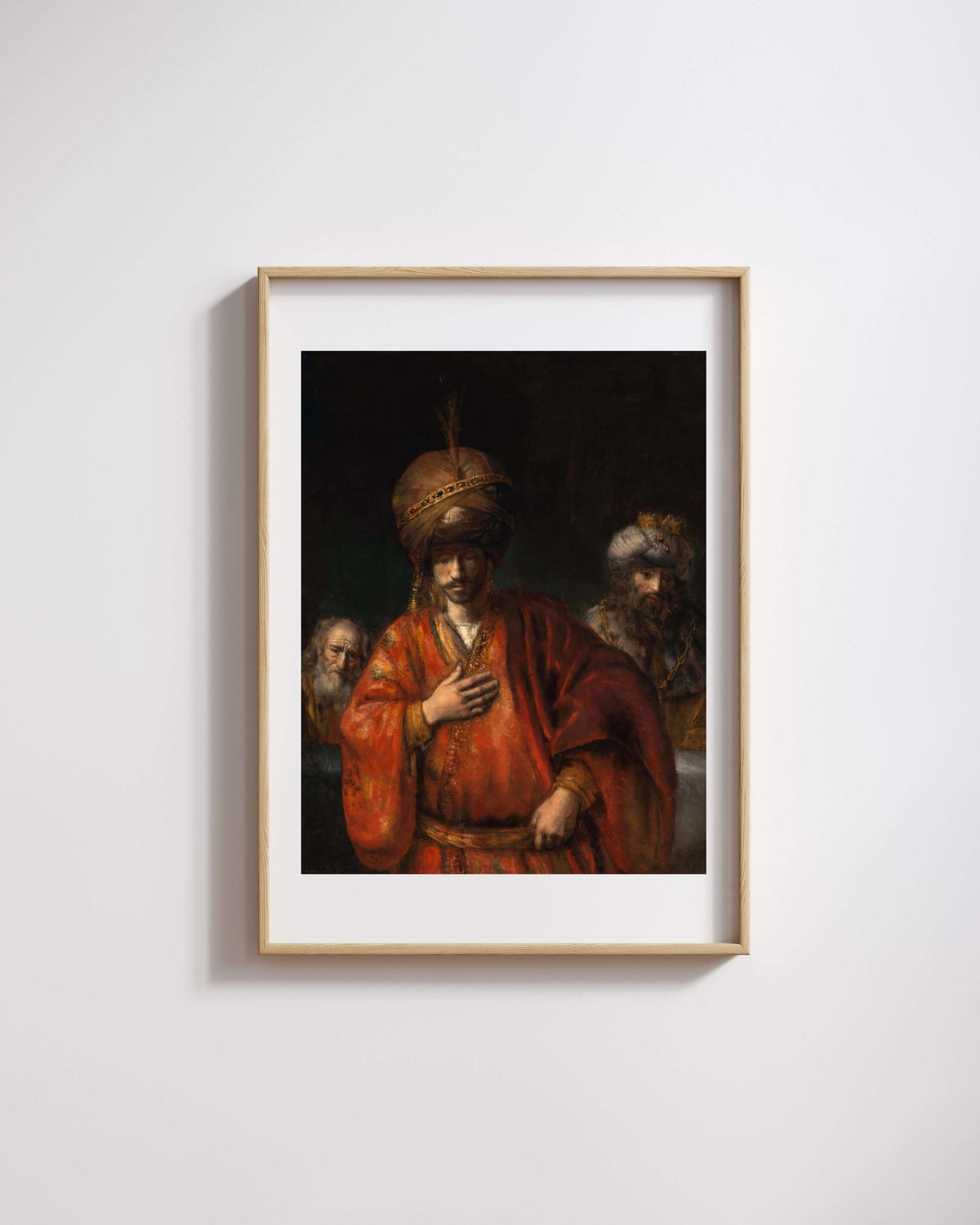 Rembrandt Van Rijn - Haman Kaderini Fark Ediyor