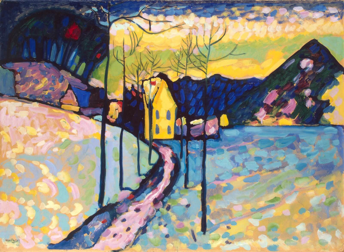 Wassily Kandinsky - Kış Manzarası