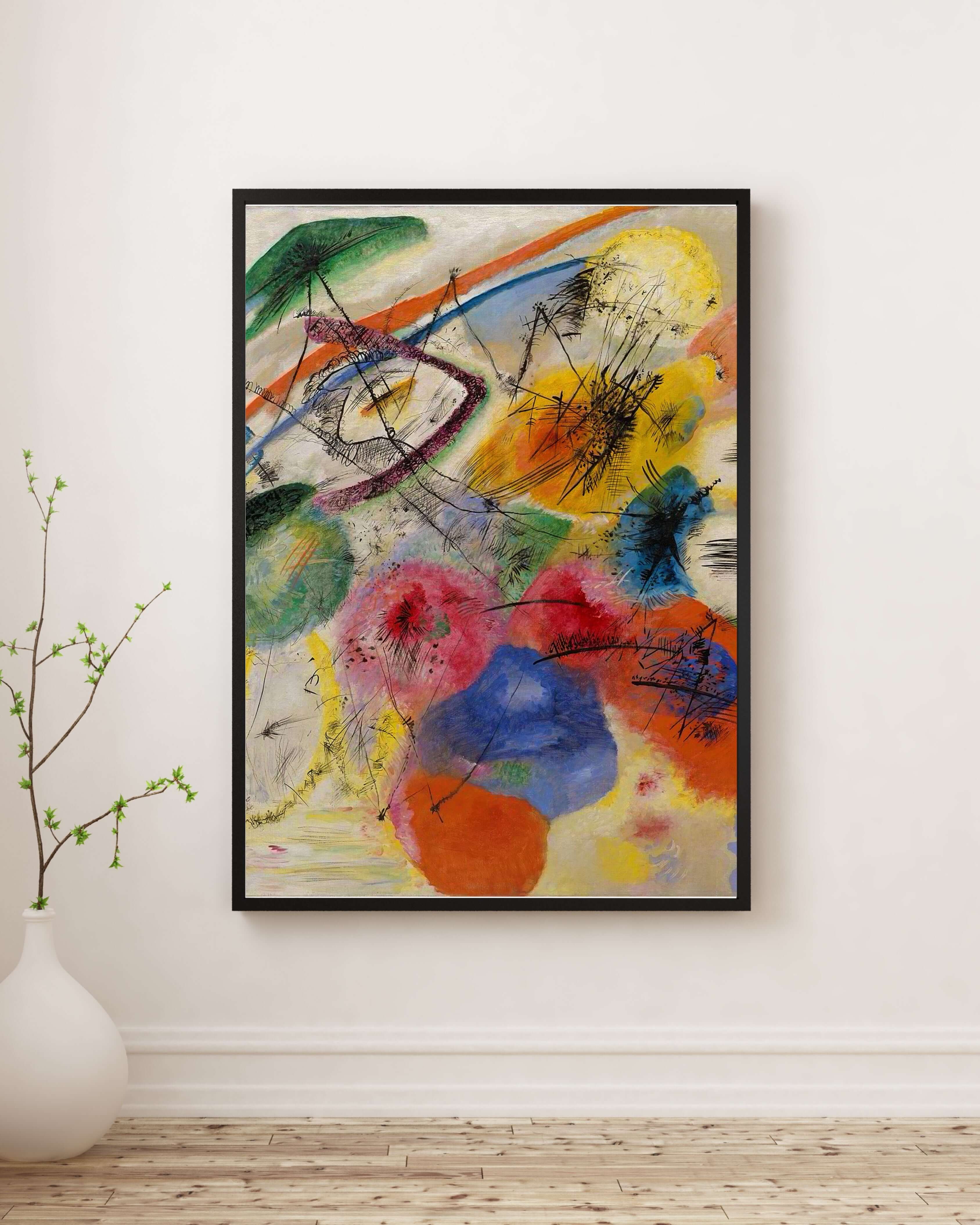 Wassily Kandinsky - Siyah Çizgiler