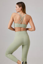 Glo Studio-Amelie Glossy Legging Desert Green-Tayt-3-milagron.live
