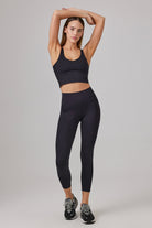 Glo Studio-Narin Glossy Legging Jet Black-Tayt-1-milagron.live