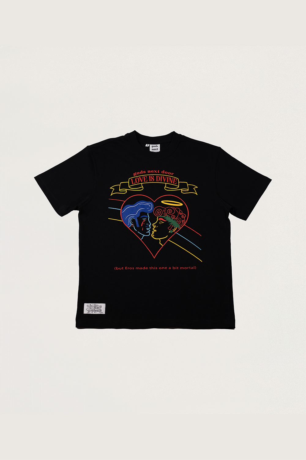 Gods Next Door-Love İs Divine-T-Shirts-1-milagron.live
