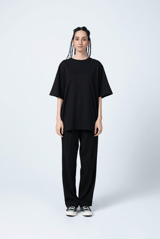 Gruff-De Base Black T-Shirt-T-Shirts-4-milagron.live