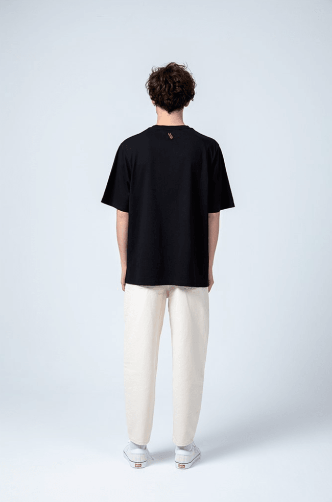Gruff-De Base Black T-Shirt-T-Shirts-5-milagron.live