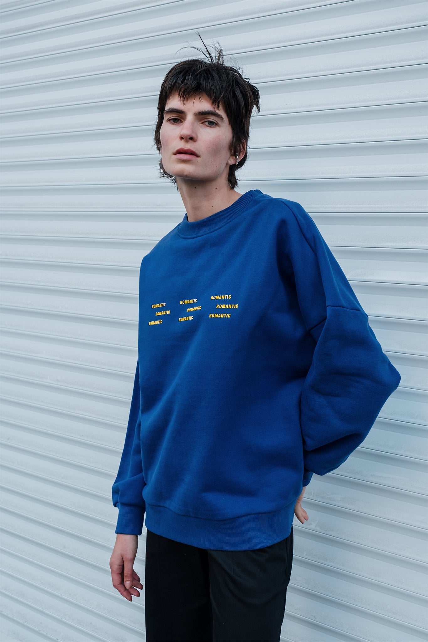 Romantic Sweatshirt - Mor