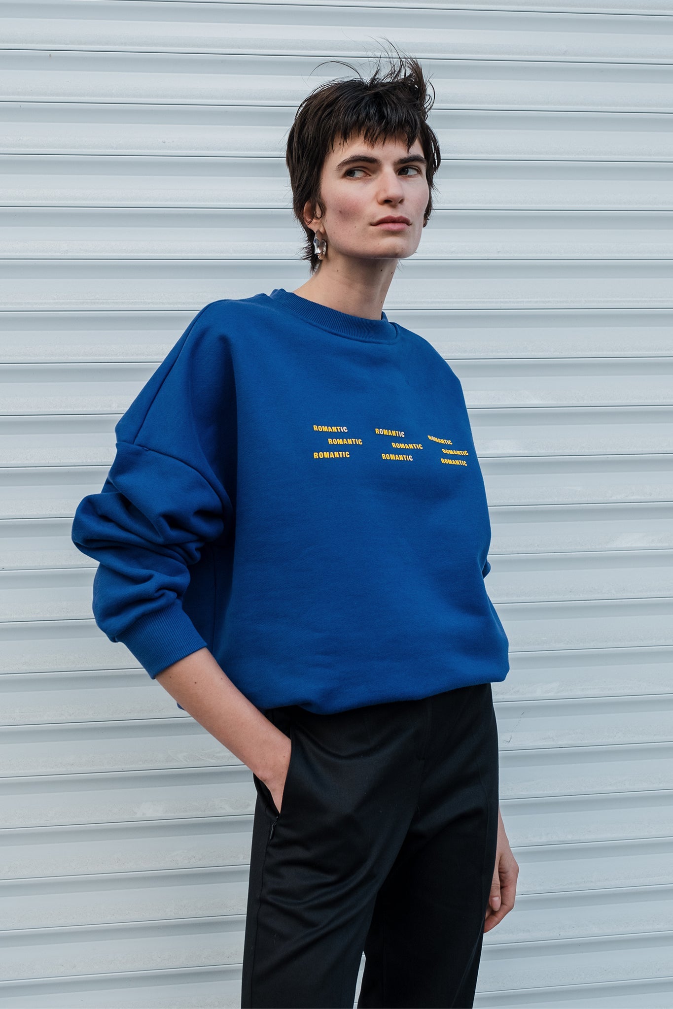 Romantic Sweatshirt - Mor