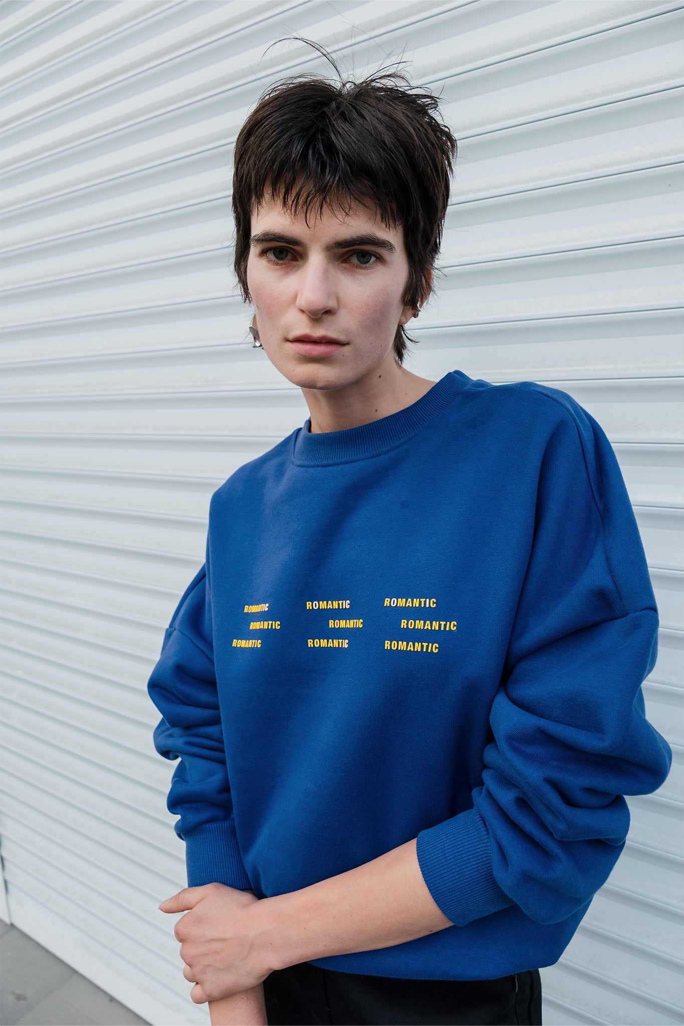 Romantic Sweatshirt - Mor