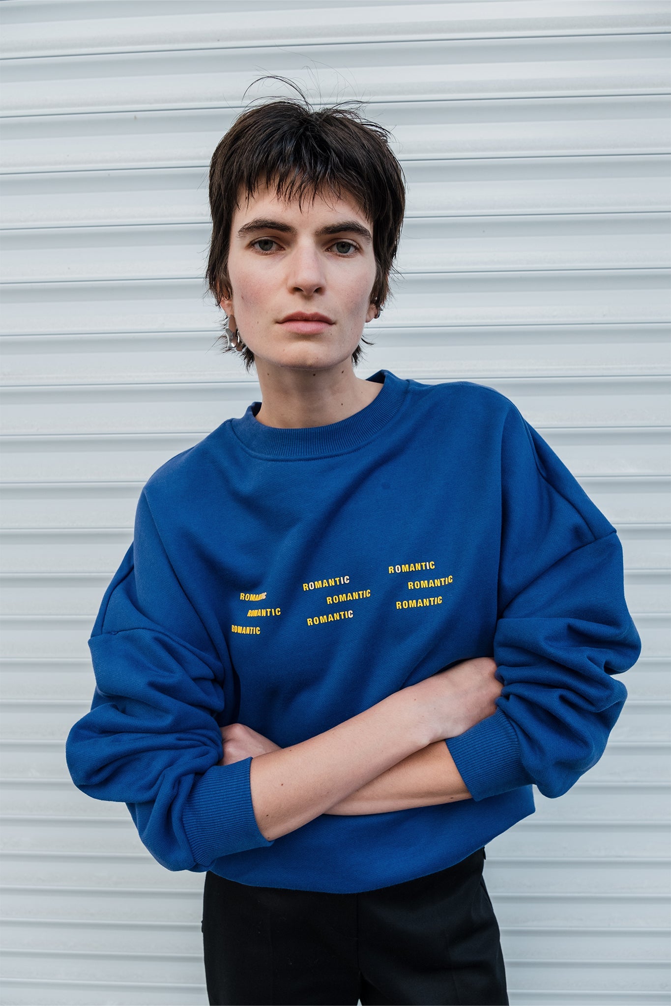 Romantic Sweatshirt - Mor