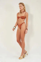 Haracci-Pure Shadow Bikini Kızıl Kahverengi-Bikini & Mayo-2-milagron.live