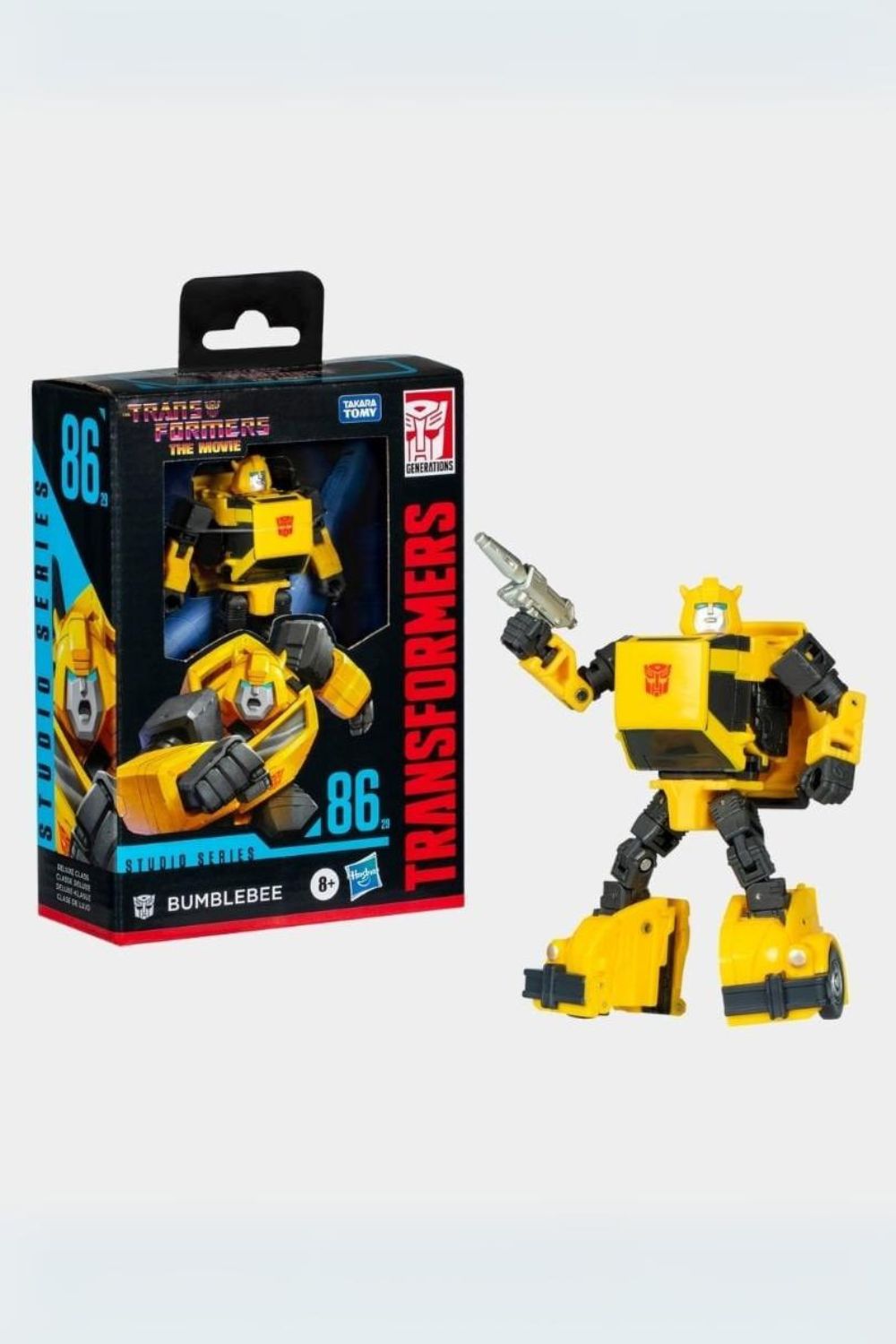 Hasbro-Transformers Studio Series Deluxe Bumblebee Transformers: The Movie Aksiyon Figürü-Figürler-7-milagron.live