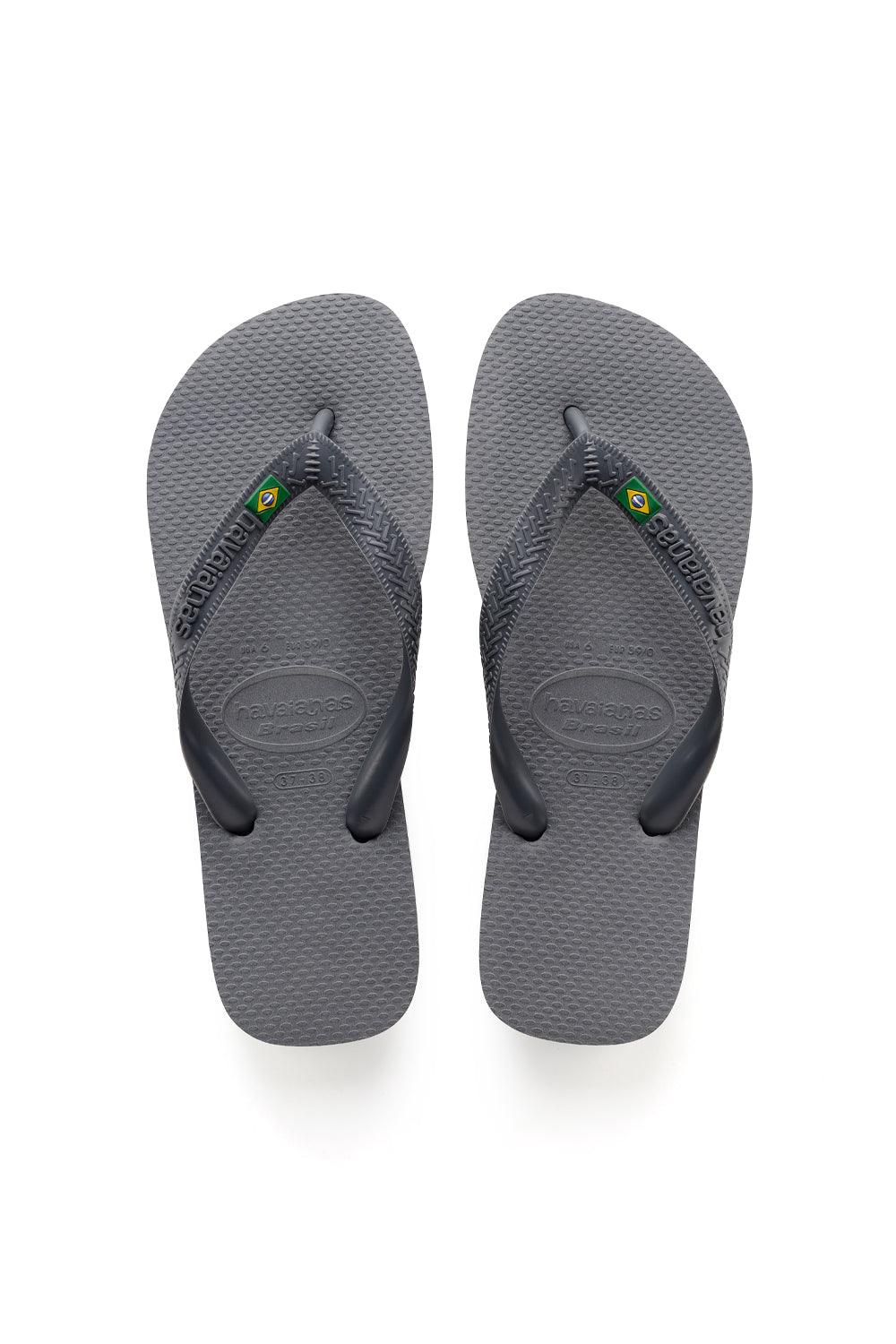 Havaianas-Brasil Steel Grey-Sandalet & Terlik-1-milagron.live