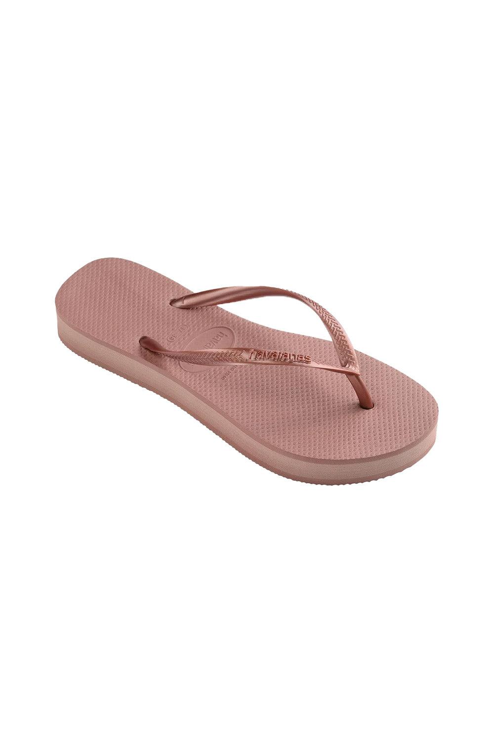 Havaianas-Slim Flatform Rosa-Sandalet & Terlik-3-milagron.live
