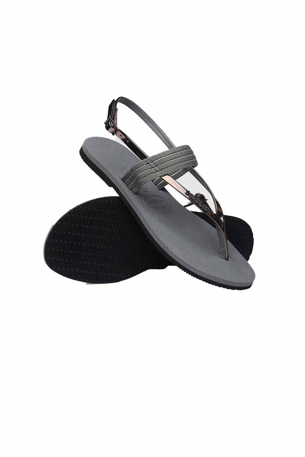 Havaianas-You Floripa Steel Grey-Sandalet & Terlik-4-milagron.live